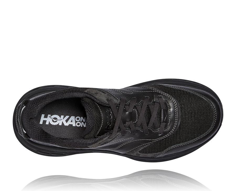 Hoka One One Bondi L Löparskor Dam - Svarta - UJBOI-1790